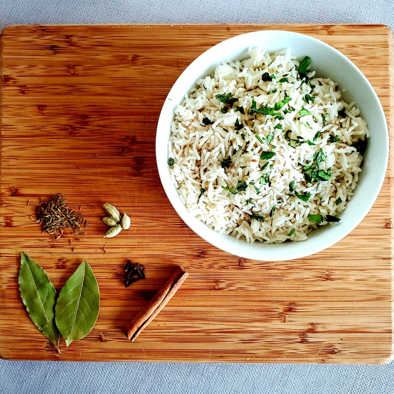 Perfectly Spiced Indian-Style Basmati Rice