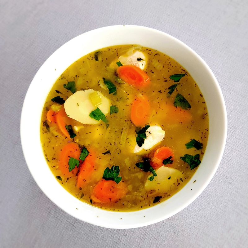 Fast Easy Delicious Chicken Vegetable Soup