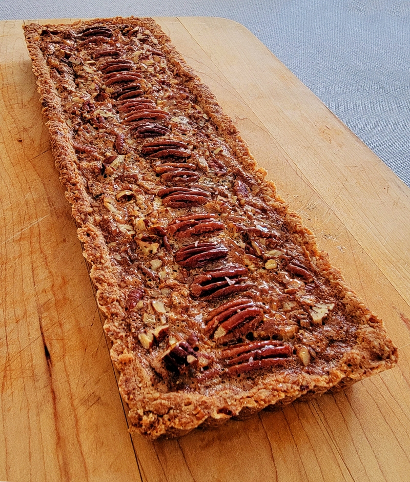 Maple Glazed Pecan Tart 2