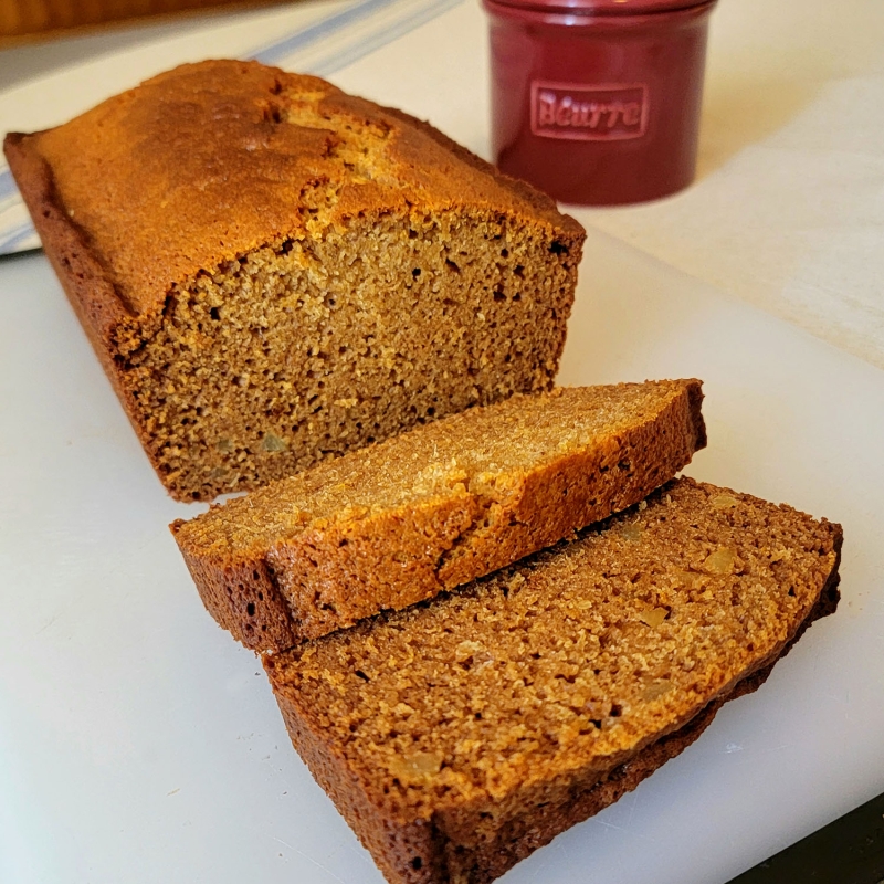 French Honey Spice Cake (Pain d’épices pur miel) slice