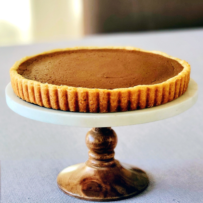 Easy Elegant Thanksgiving Pumpkin Tart